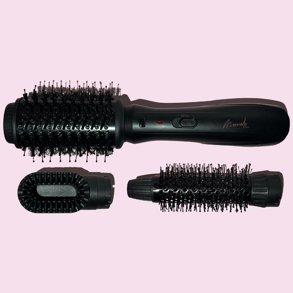 Mermade Hair Interchangeable Blow Dry Brush Black