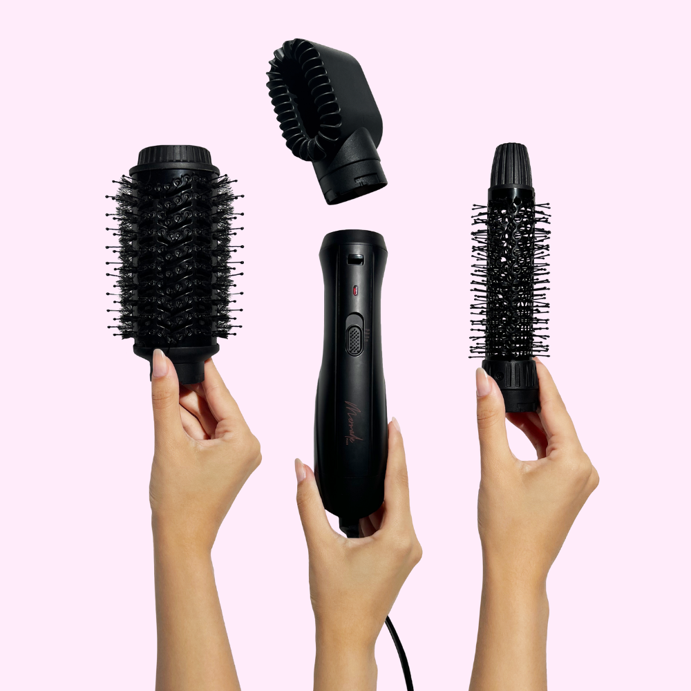 Mermade Hair Interchangeable Blow Dry Brush Black