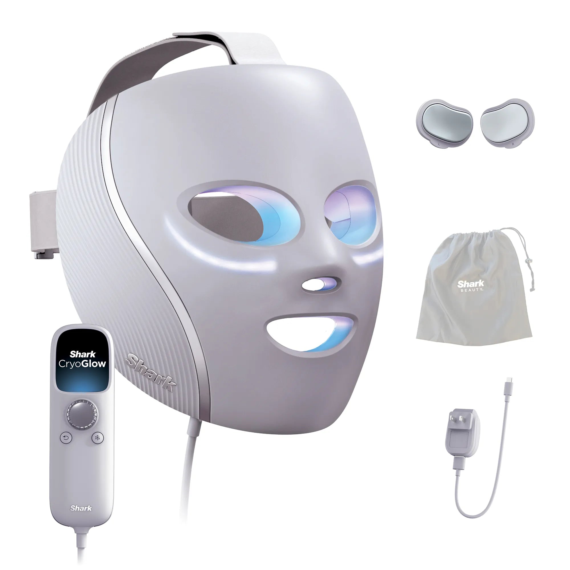 Shark CryoGlow Under-Eye Cooling + LED Face Mask