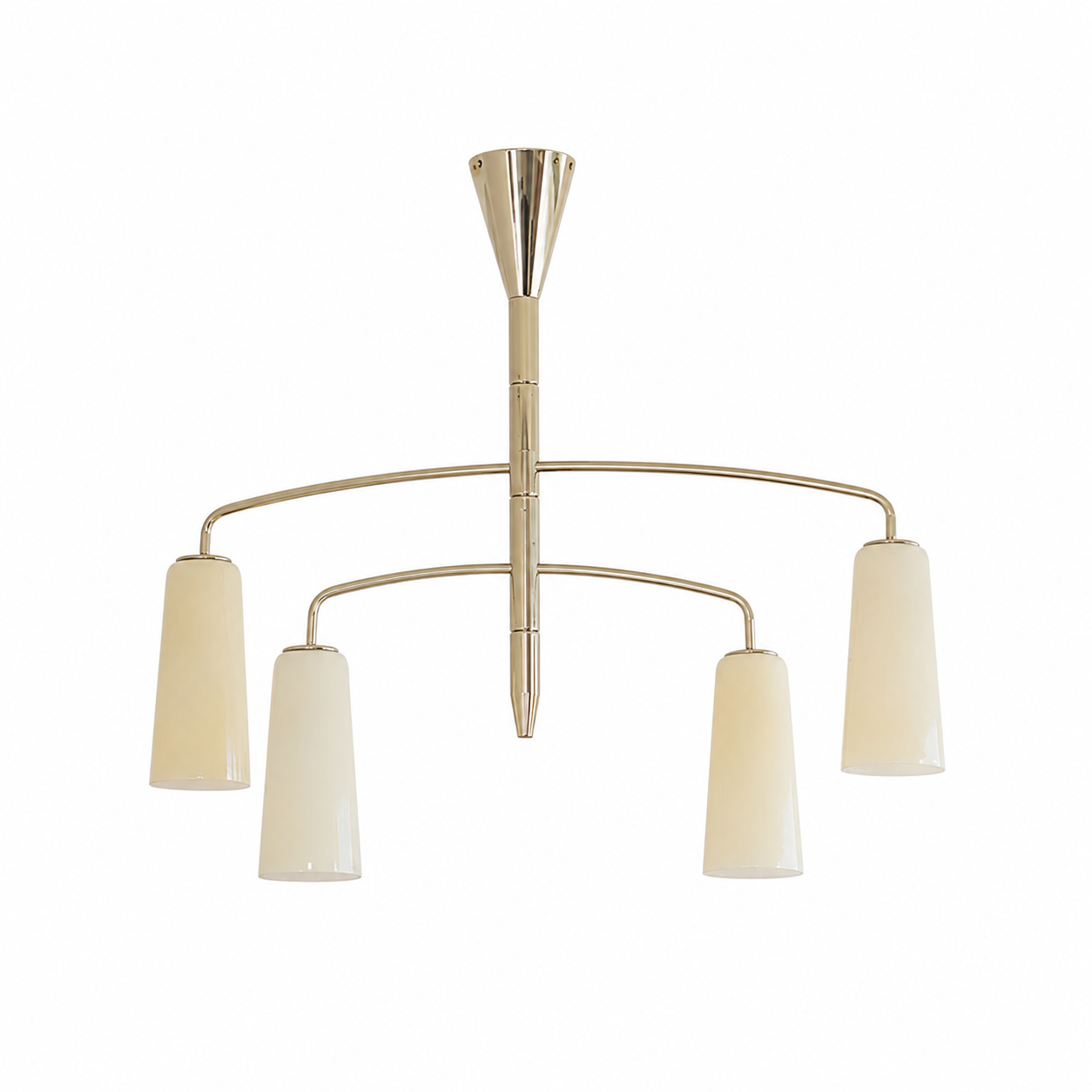 Spiral Tiered Chandelier
