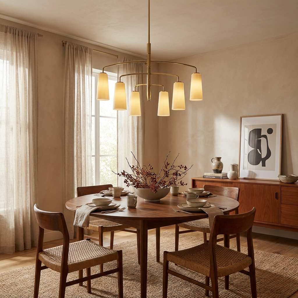 Spiral Tiered Chandelier
