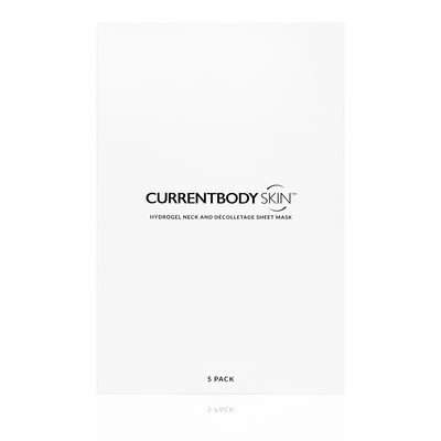 CurrentBody Skin Hydrogel Neck and Décolletage Mask