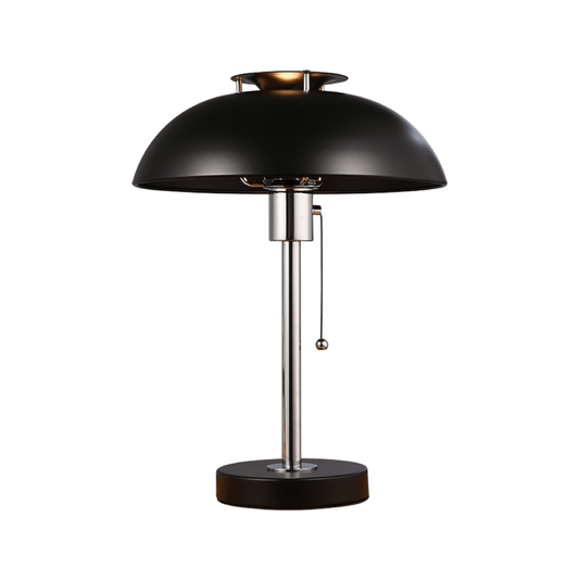 Domo Chrome Mushroom Table Lamp