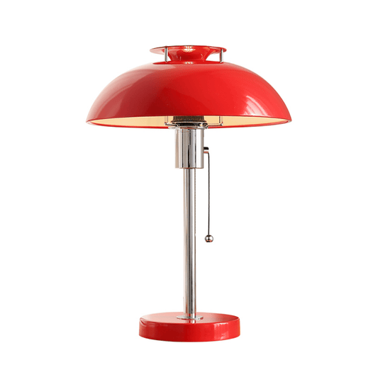 Domo Chrome Mushroom Table Lamp
