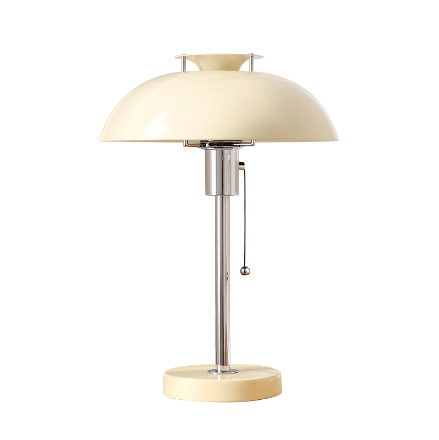 Domo Chrome Mushroom Table Lamp