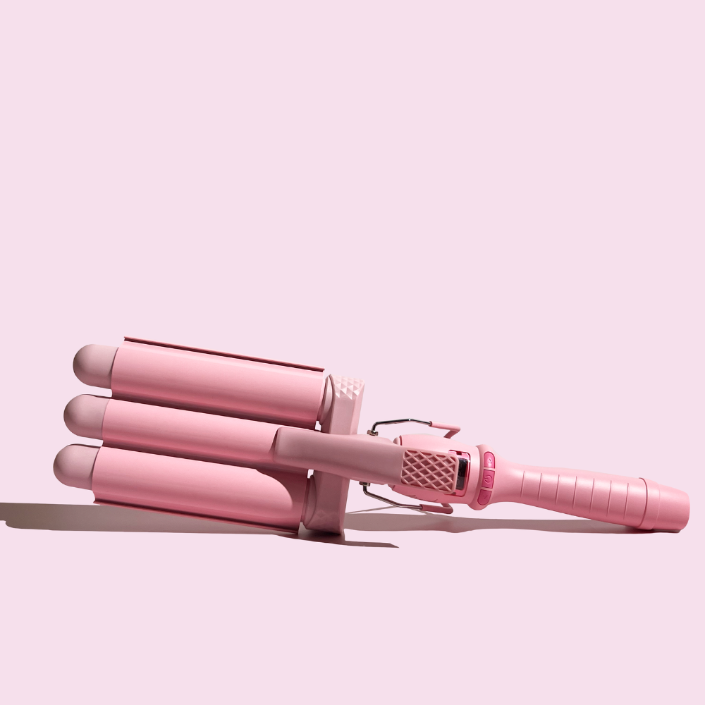 Mermade Hair Mini Pro Waver Pink 25mm