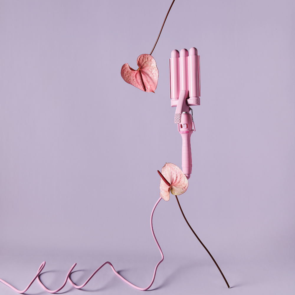 Mermade Hair Mini Pro Waver Pink 25mm