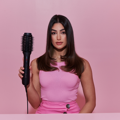 Mermade Hair Blow Dry Brush Black