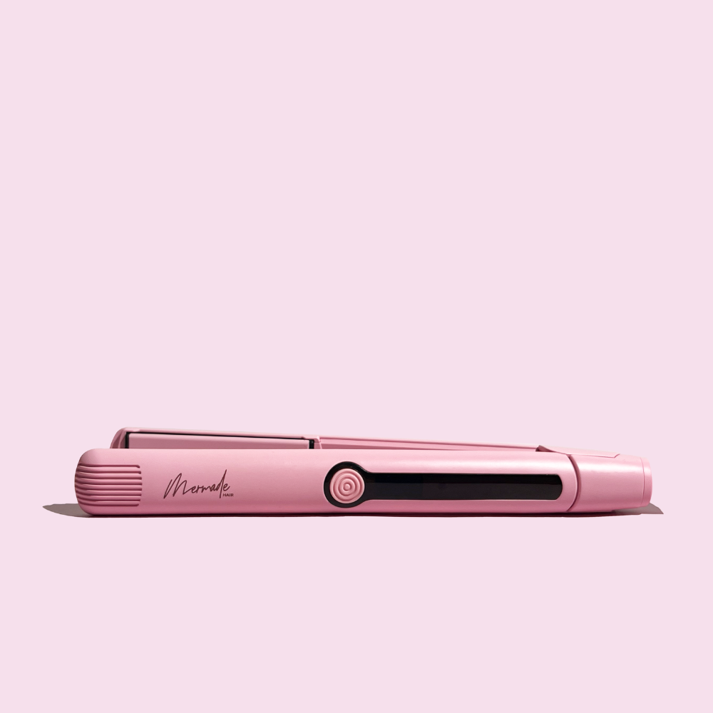 Mermade Hair Hair Straightener 28mm Pink