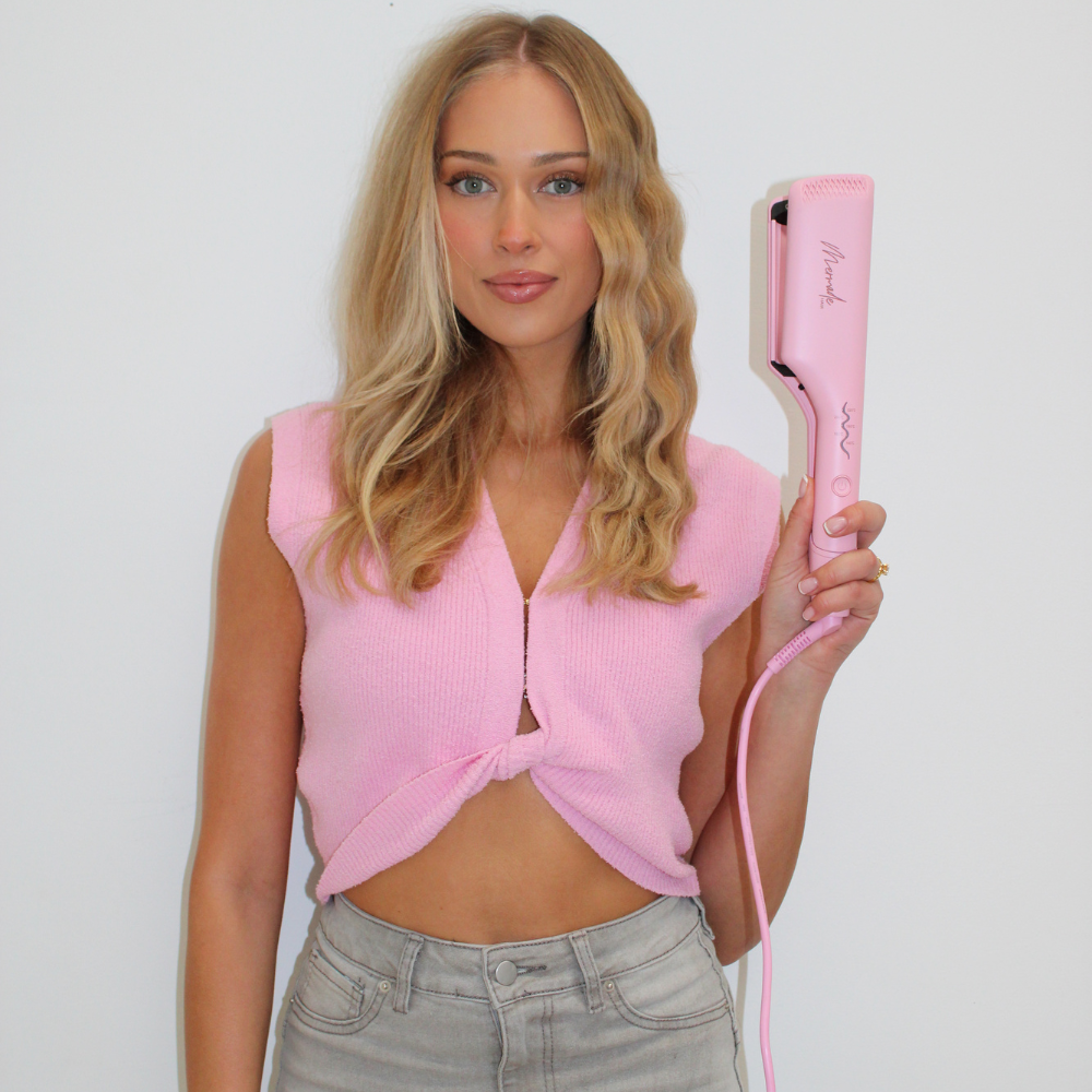 Mermade Hair Double Waver Pink