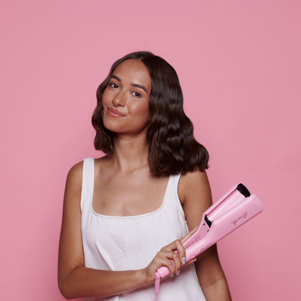 Mermade Hair Double Waver Pink