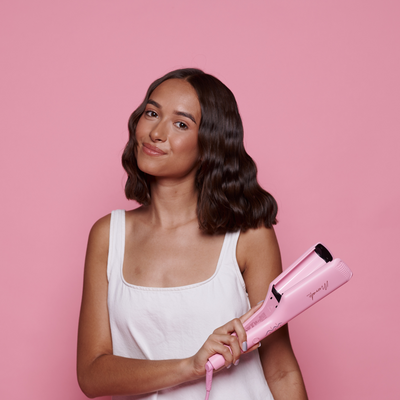 Mermade Hair Double Waver Pink