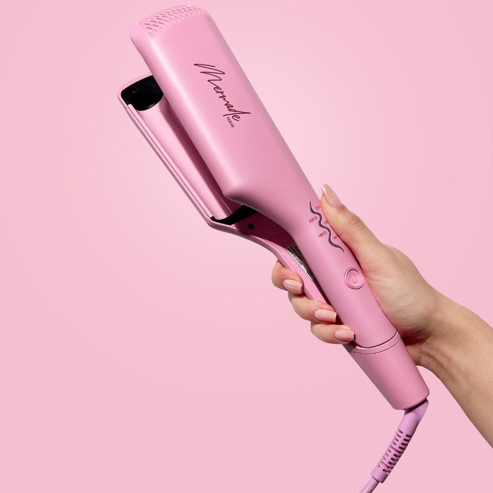 Mermade Hair Double Waver Pink