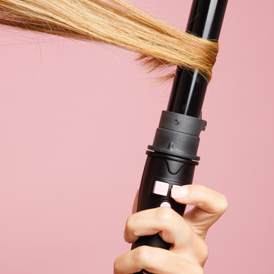 Mermade Hair Spin Curling Iron Black
