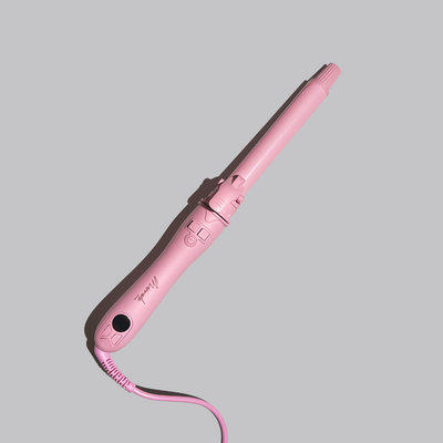 Mermade Hair Spin Curling Iron Pink