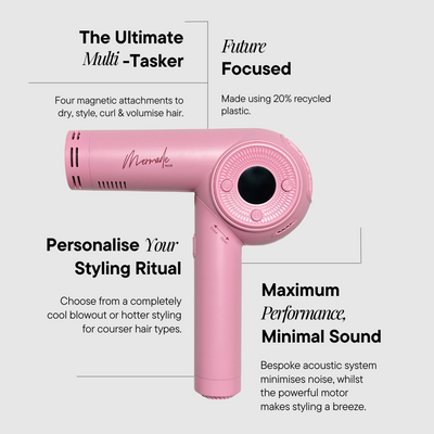 Mermade Hair M Ionic Hair Dryer Pink