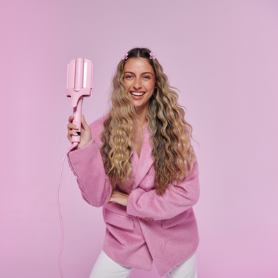 Mermade Hair M Infrared Hair Waver Pink