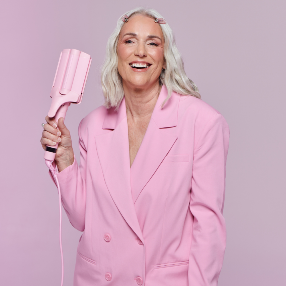 Mermade Hair M Infrared Hair Waver Pink