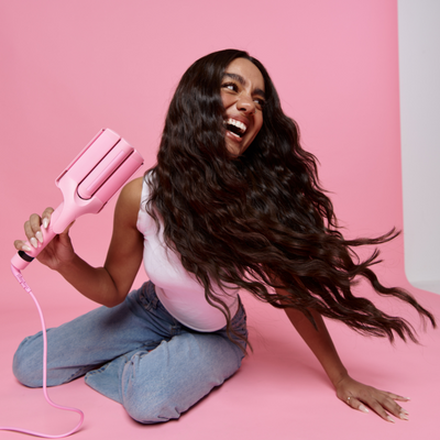 Mermade Hair M Infrared Hair Waver Pink