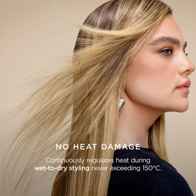 Shark Beauty Glam Ceramic & Air Styling Drying System with Diffuser Gold