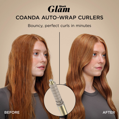 Shark Beauty Glam Ceramic & Air Styling Drying System with Diffuser Gold