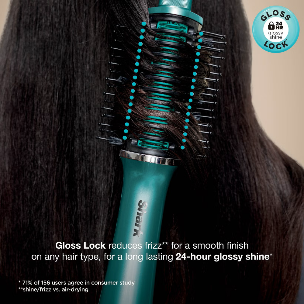 Shark Beauty Glossi 2-In-1 Hot Tool & Air Glosser Juniper