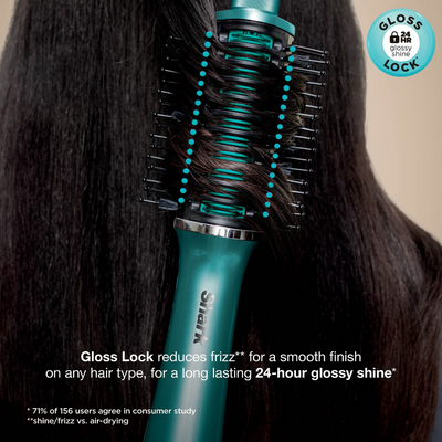 Shark Beauty Glossi 2-In-1 Hot Tool & Air Glosser Juniper